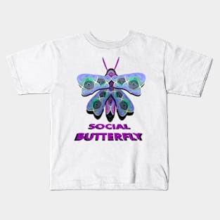 Social Butterfly Kids T-Shirt